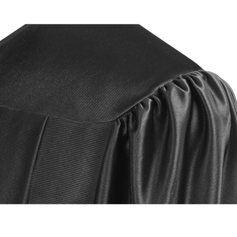 Shiny Black Elementary Cap & Gown