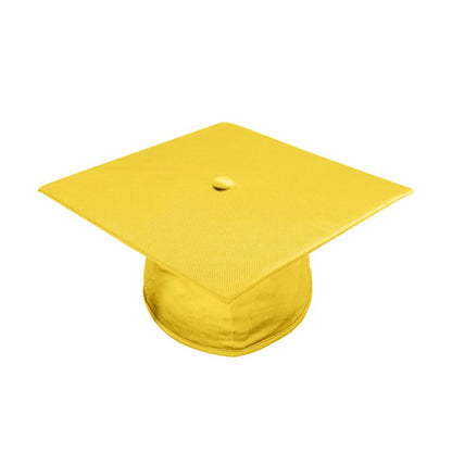 Shiny Gold Bachelors Cap & Gown