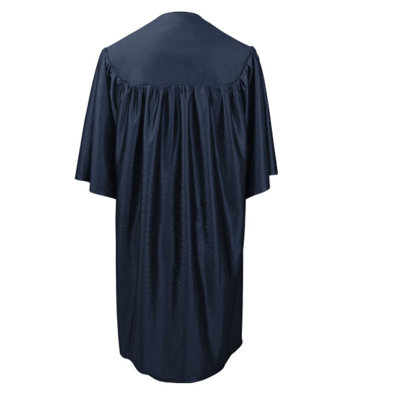 Shiny Navy Blue Kindergarten/Preschool Cap & Gown
