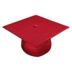 Shiny Red Junior High/Middle School Cap & Gown