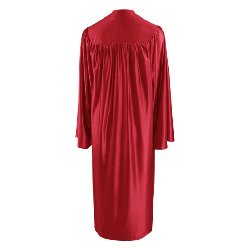 Shiny Red Elementary Cap & Gown