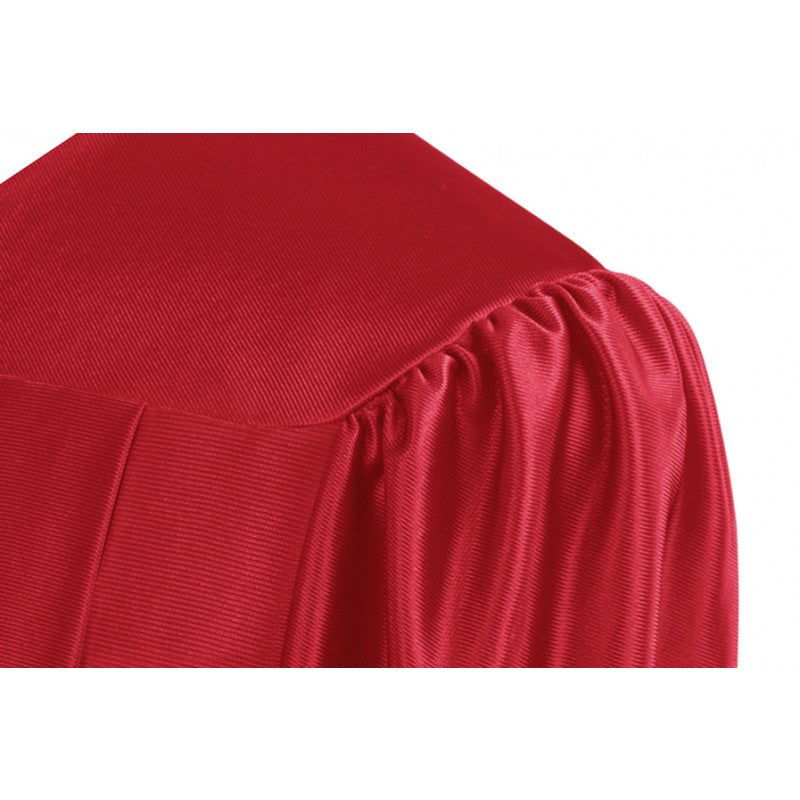Shiny Red Elementary Cap & Gown