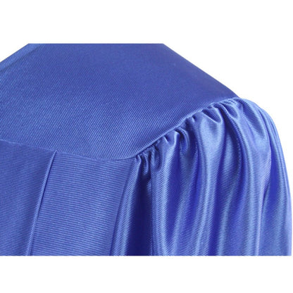 Shiny Royal Blue High School Cap & Gown