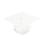 Shiny White Elementary Cap & Gown